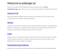 Tablet Screenshot of polberger.se